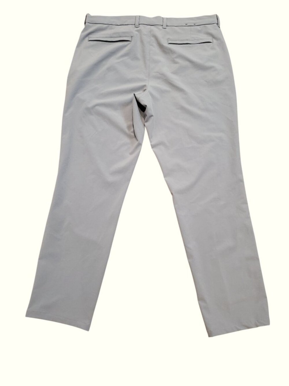 MIZZEN & MAIN SZ 36 Men's Helmsman Slim Chino Performance Pants in Gray/Greige - Picture 5 of 5